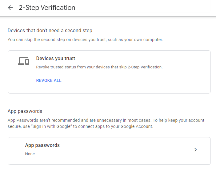 aktifkan 2 step verification